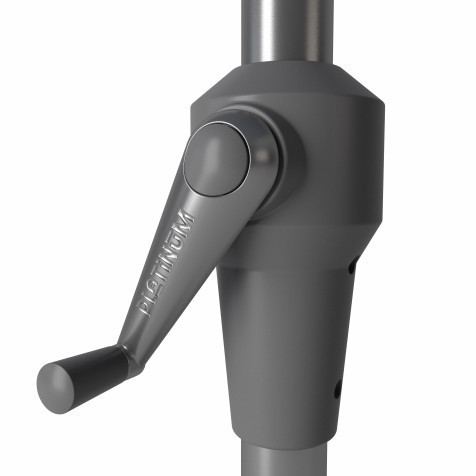 Platinum Riva Parasol 2.5 X 2m - Ecru