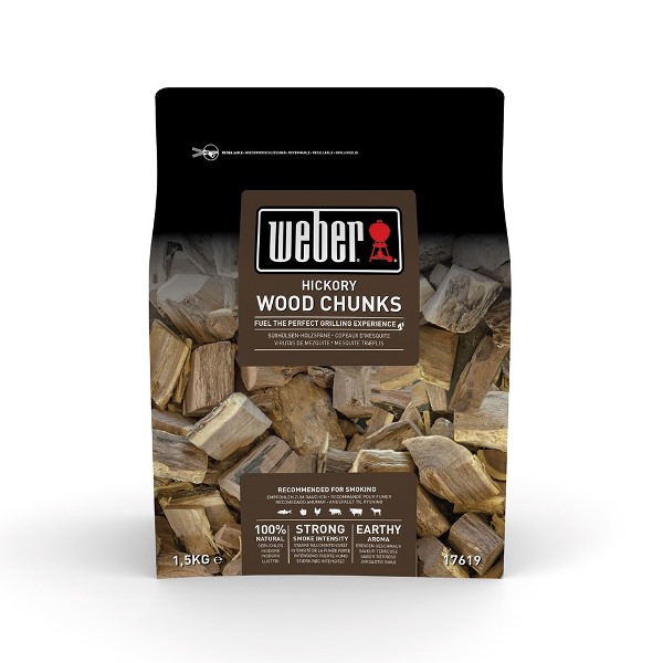  Weber Wood Chunks For Smoking - Hickory