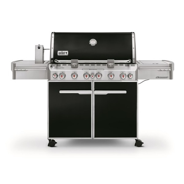  Weber BBQ Summit E-670 6 queimadores GBS - Preto