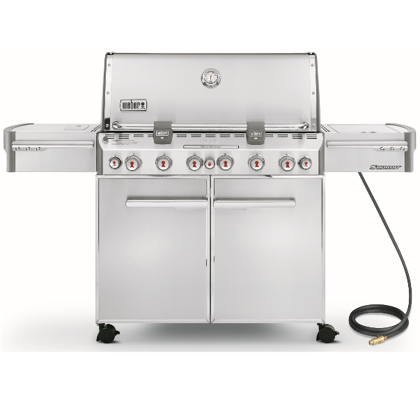  Weber Gas BBQ Summit S670 Inox 6 Burners